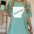 Arkansas Nursing Nurse Graduation Women's Comfort Colors T-Shirt Chalky Mint
