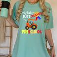 My Baby Just Crushed Preschool Graduation Women's Comfort Colors T-Shirt Chalky Mint