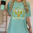 Bachelor Of Science Psychology Graduation Women's Comfort Colors T-Shirt Chalky Mint