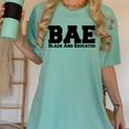 BAE And Educated Black History Month Graduation Women's Comfort Colors T-Shirt Chalky Mint