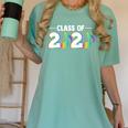 Band Geek Music Class Of 2020 Graduation Women's Comfort Colors T-Shirt Chalky Mint