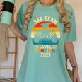 Bar Exam Level Complete 2025 Lawyer Law School Graduation Women's Comfort Colors T-Shirt Chalky Mint