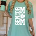 Baseball Senior Mom Class Of 2026 Senior Night Graduation Women's Comfort Colors T-Shirt Chalky Mint