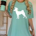 Basenji Graduation Dog Graduate Women's Comfort Colors T-Shirt Chalky Mint