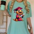 Bearded Dragon Graduation Kindergarten Elementary Girl Boy Women's Comfort Colors T-Shirt Chalky Mint