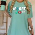 Best Nurse Graduation- RN Nurse Established 2019 LPN Women's Comfort Colors T-Shirt Chalky Mint