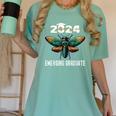 Biology Class Of 2024 Emerging Graduation For Him Women's Comfort Colors T-Shirt Chalky Mint