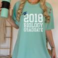 Biology Graduation Shirt 2018 Science Biology Graduate Women's Comfort Colors T-Shirt Chalky Mint