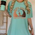 Black Queen With a Masters Degree Melanin Girls Graduation Women's Comfort Colors T-Shirt Chalky Mint