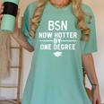 BSN Nurse Graduation Shirt BSN Degree Women's Comfort Colors T-Shirt Chalky Mint