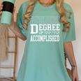 Business Degree For College Graduation Tee T-Shirt Women's Comfort Colors T-Shirt Chalky Mint