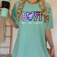 Class Of 1971 Shirt Tie Dye Senior Graduation Class Reunion Women's Comfort Colors T-Shirt Chalky Mint