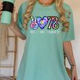 Class Of 1978 Shirt Tie Dye Senior Graduation Class Reunion Women's Comfort Colors T-Shirt Chalky Mint