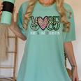 Class Of 1985 Shirt Leopard Senior Graduation Class Reunion Women's Comfort Colors T-Shirt Chalky Mint
