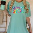Class Of 2015 School Reunion College Highschool Graduation Women's Comfort Colors T-Shirt Chalky Mint