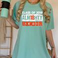 Class Of 2018 Alm18hty Senior 2018 Graduation T-Shirt Women's Comfort Colors T-Shirt Chalky Mint