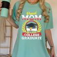 Class Of 2018 Graduation Tshirt For Mom Of Graduate Women's Comfort Colors T-Shirt Chalky Mint