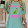 Class Of 2018 Turtle Shirt Graduation Kids Women's Comfort Colors T-Shirt Chalky Mint