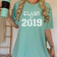 Class Of 2019 Graduation For Him Her Senior Class Women's Comfort Colors T-Shirt Chalky Mint