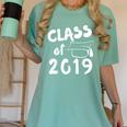 Class Of 2019 Graduation Shirt Women's Comfort Colors T-Shirt Chalky Mint