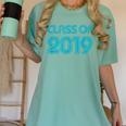 Class Of 2019 High School Graduation Teal Senior Women's Comfort Colors T-Shirt Chalky Mint