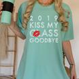 Class Of 2019 Pretty High School Senior Graduation T Shirt Women's Comfort Colors T-Shirt Chalky Mint