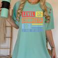 Class Of 2019 Senior High School Graduation Level 12th Grade Women's Comfort Colors T-Shirt Chalky Mint