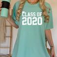 Class Of 2020 Graduation Senior High School College Women's Comfort Colors T-Shirt Chalky Mint