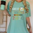 Class Of 2020 Quarantined Seniors Graduation Gift Women's Comfort Colors T-Shirt Chalky Mint