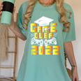 Class Of 2022 Graduation Gamer Video Console Graduate Class Women's Comfort Colors T-Shirt Chalky Mint