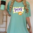 Class Of 2022 Senior Year 90's TV Style Graduation For Grad Women's Comfort Colors T-Shirt Chalky Mint