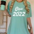 Class Of 2022 Shirts Graduation Her Women Senior Class Women's Comfort Colors T-Shirt Chalky Mint