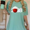 Class Of 2023 Graduation For Him Her Bowling Women's Comfort Colors T-Shirt Chalky Mint