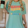 Class Of 2023 Senior 2023 Graduation Retro Seniors Women's Comfort Colors T-Shirt Chalky Mint