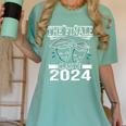 Class Of 2024 Finale Drama Theater Club Actor Graduation Women's Comfort Colors T-Shirt Chalky Mint