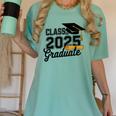 Class Of 2025 Graduate 2025 Graduation Senior 2025 Women's Comfort Colors T-Shirt Chalky Mint