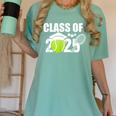 Class Of 2025 Graduation Senior Tennis Player Women's Comfort Colors T-Shirt Chalky Mint