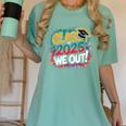 Class Of 2025 We Out Graffiti Graduation 2025 Women's Comfort Colors T-Shirt Chalky Mint
