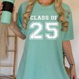 Class Of 2025 Senior Graduation High School Back To School Women's Comfort Colors T-Shirt Chalky Mint
