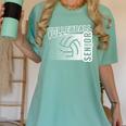Class Of 2025 Volleyball Senior Class 25 Graduation Women's Comfort Colors T-Shirt Chalky Mint
