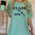Class Of 2026 Graduation So Done Grade Middle High School Women's Comfort Colors T-Shirt Chalky Mint