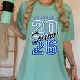 Class Of 2026 Senior Graduation High School And College Grad Women's Comfort Colors T-Shirt Chalky Mint