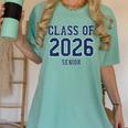 Class Of 2026 Senior Graduation High School College Grad Women's Comfort Colors T-Shirt Chalky Mint