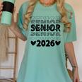 Class Of 2026 Senior Graduation Year Women's Comfort Colors T-Shirt Chalky Mint