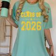 Class Of 2026 Shirt Graduation Women's Comfort Colors T-Shirt Chalky Mint