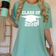 Class Of 2028 T-Shirt School Graduation Pride Tee Women's Comfort Colors T-Shirt Chalky Mint