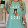 Class Of 2031 Graduation First Day Of School T Shirt Women's Comfort Colors T-Shirt Chalky Mint