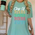 Class Of 2031 Kindergarten Graduation T Shirt Women's Comfort Colors T-Shirt Chalky Mint