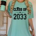 Class Of 2033 Shirt Graduation Women's Comfort Colors T-Shirt Chalky Mint