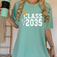 Class Of 2035 Grow With Me Boy Girl First Day Of Graduation Women's Comfort Colors T-Shirt Chalky Mint